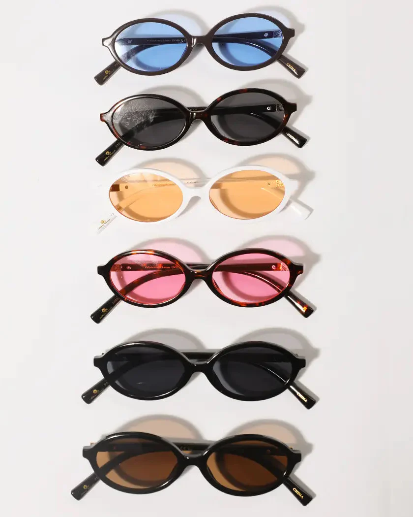 Slim Oval Sunglasses - Image 2