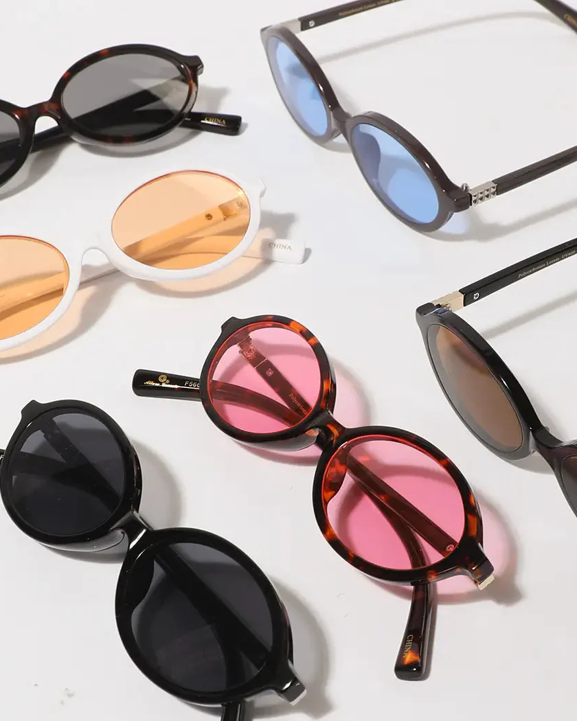 Slim Oval Sunglasses - Image 6