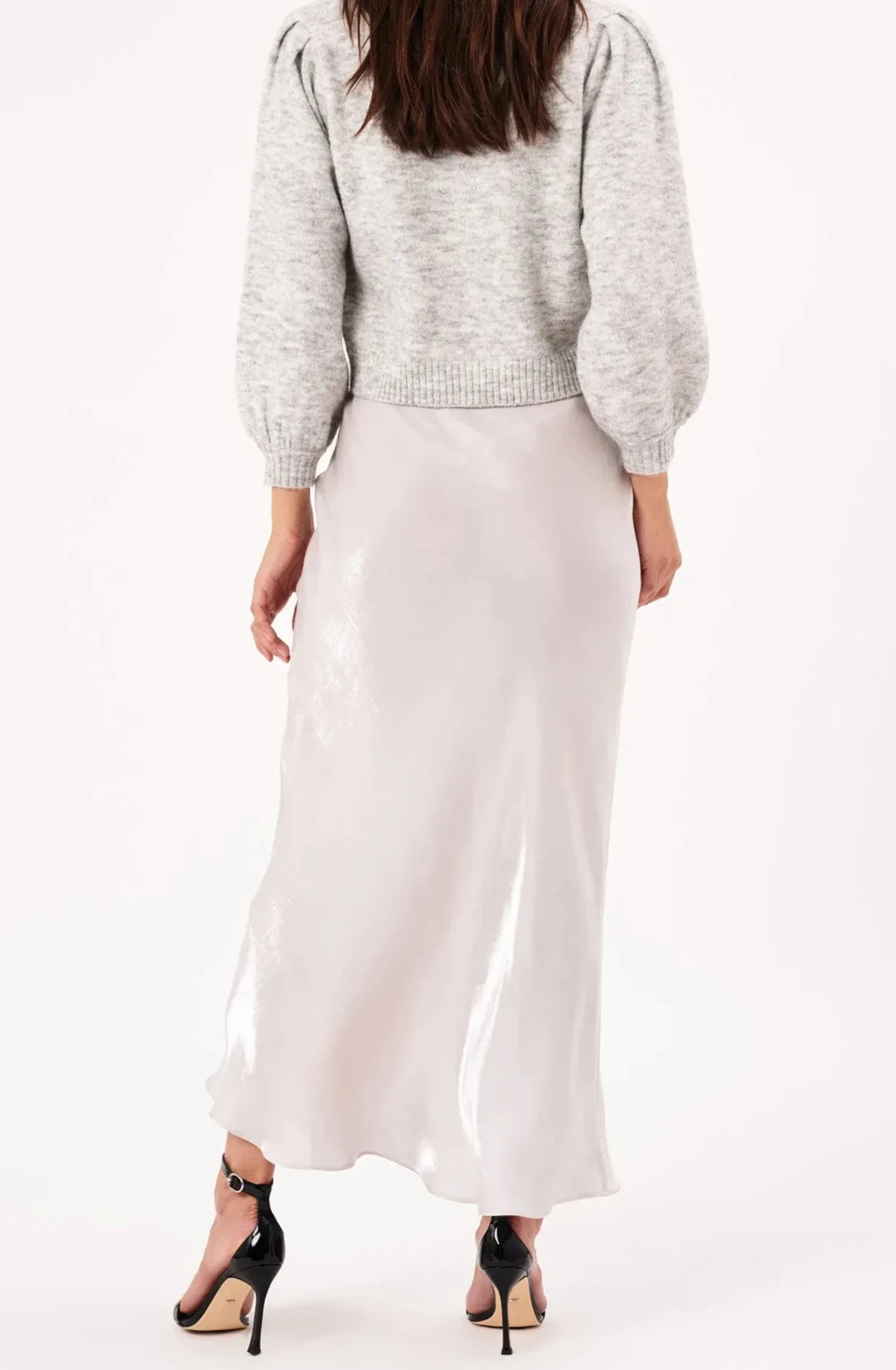 Slip Skirt in Pearl - Image 4