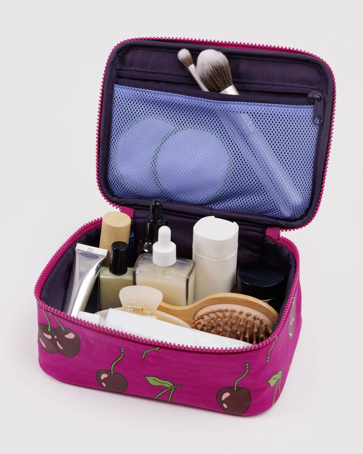 Small Cosmetic Case in Cherries - Image 2