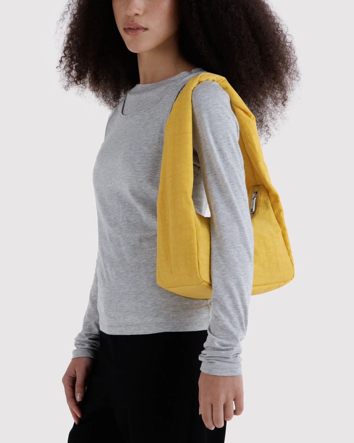 Small Nylon Meringue Bag in Sunflower - Image 2