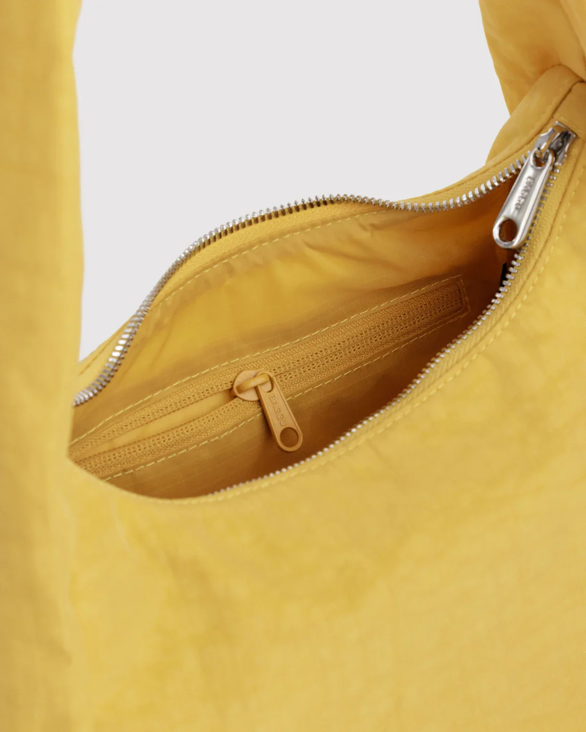 Small Nylon Meringue Bag in Sunflower - Image 4