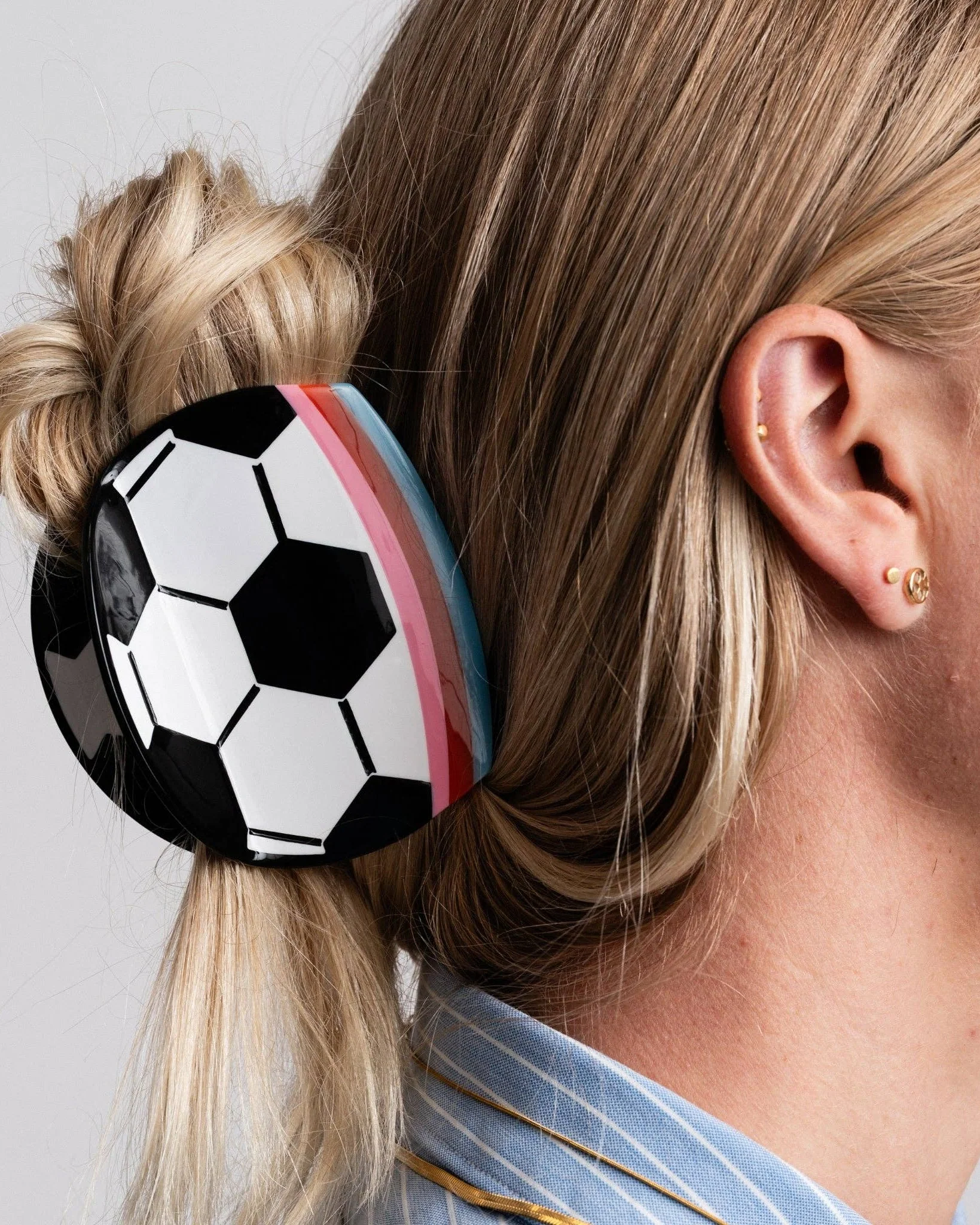 Soccer Ball Hair Claw - Image 2