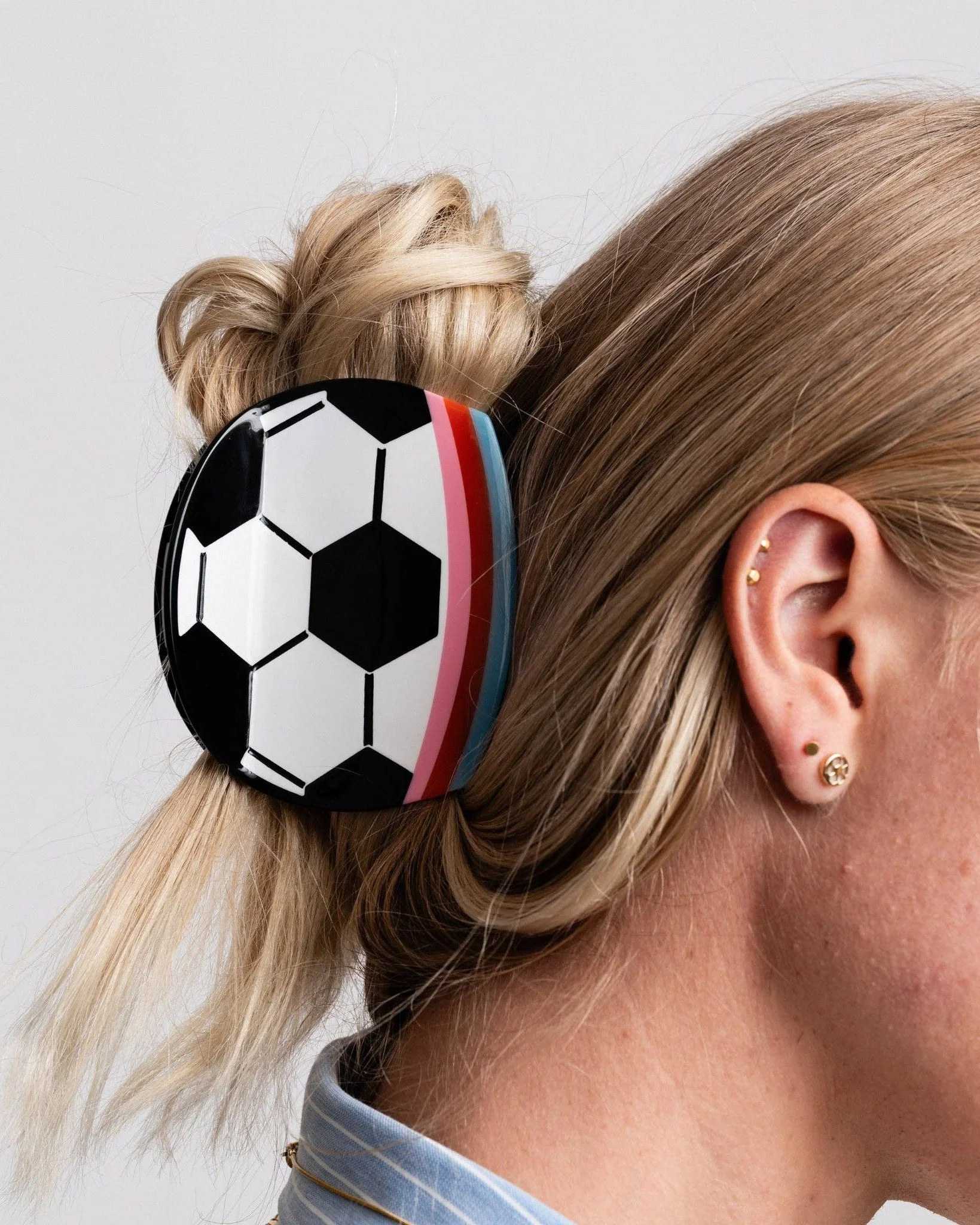 Soccer Ball Hair Claw - Image 4