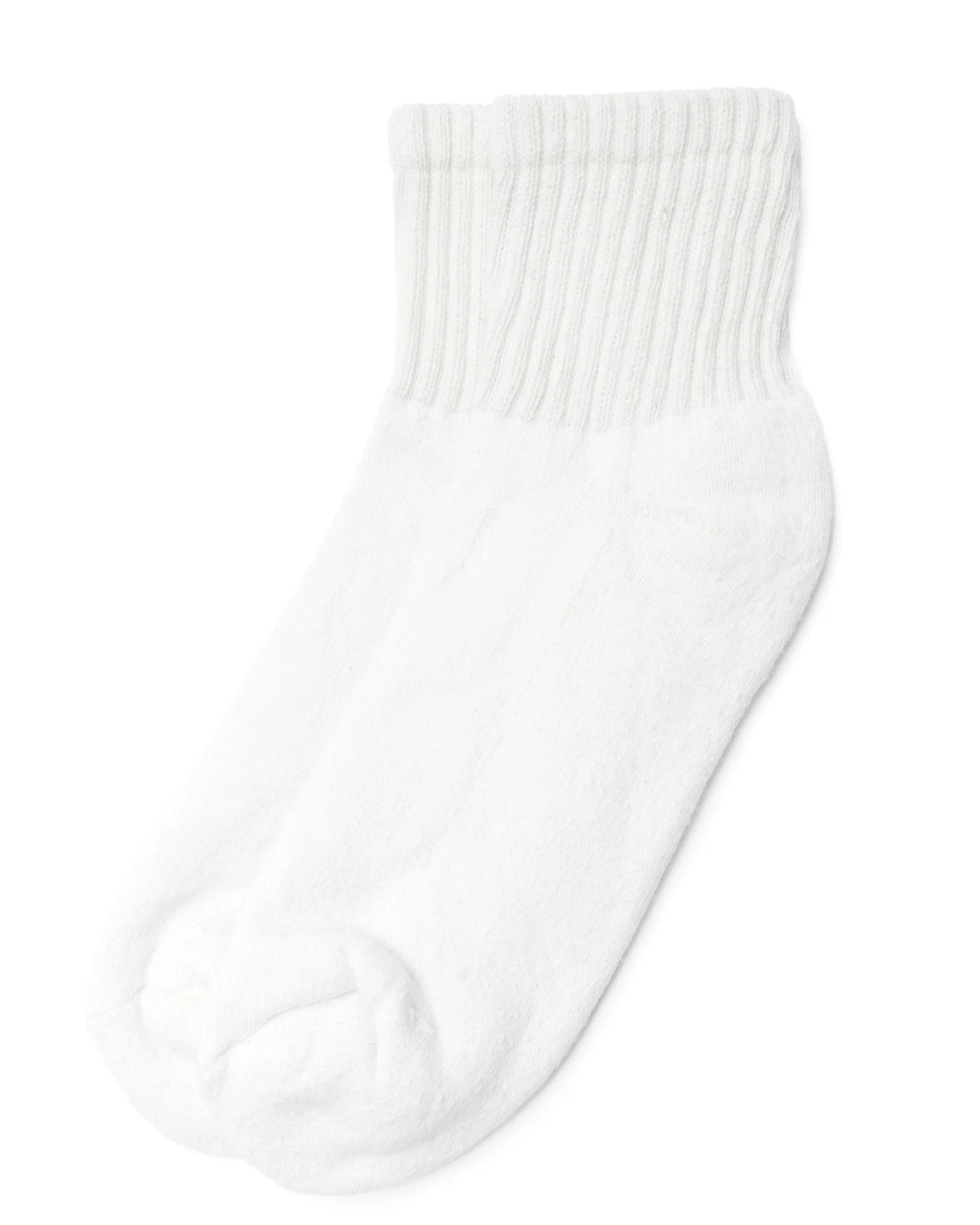 Solid Quarter Crew Socks - Image 2