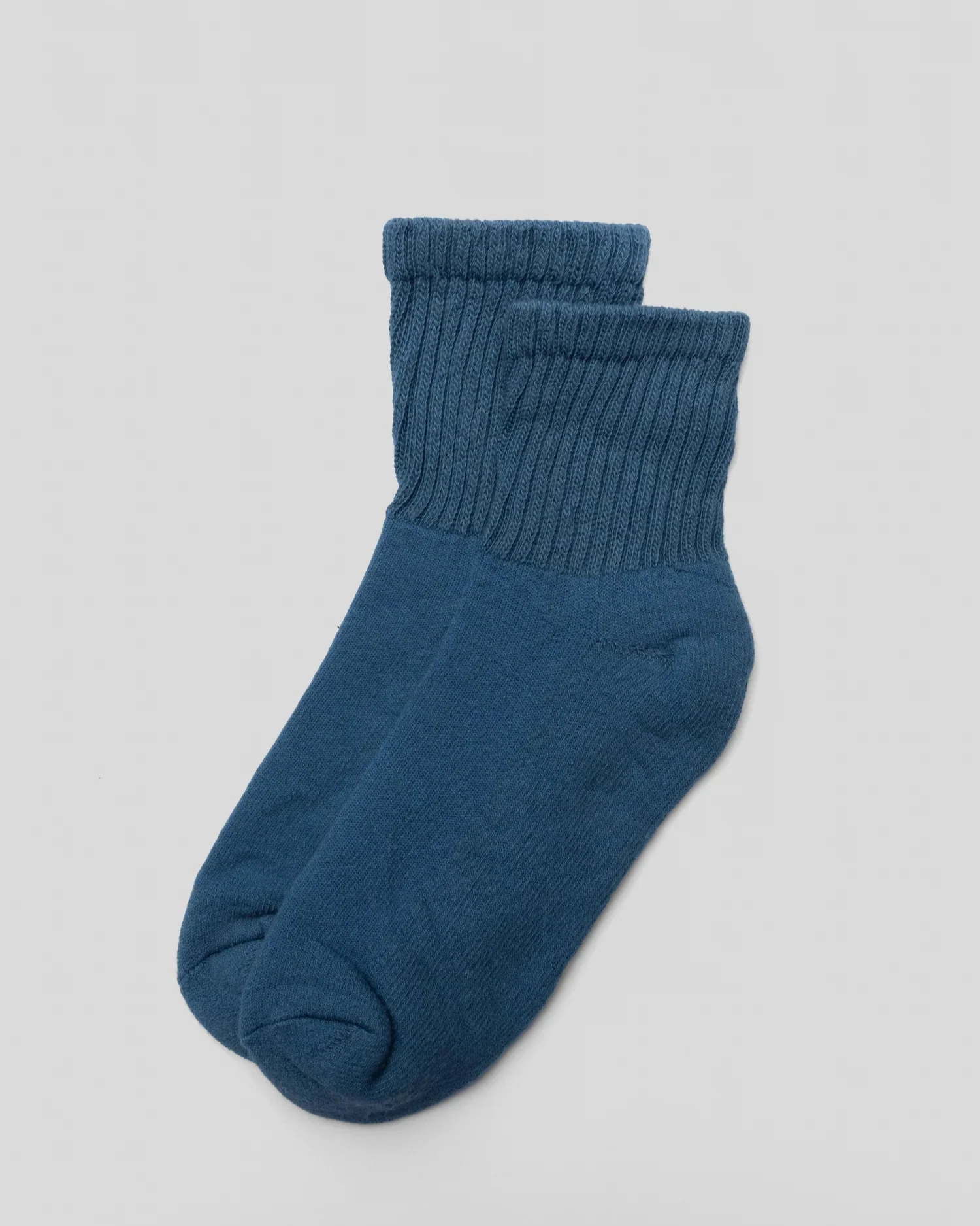 Solid Quarter Crew Socks - Image 5
