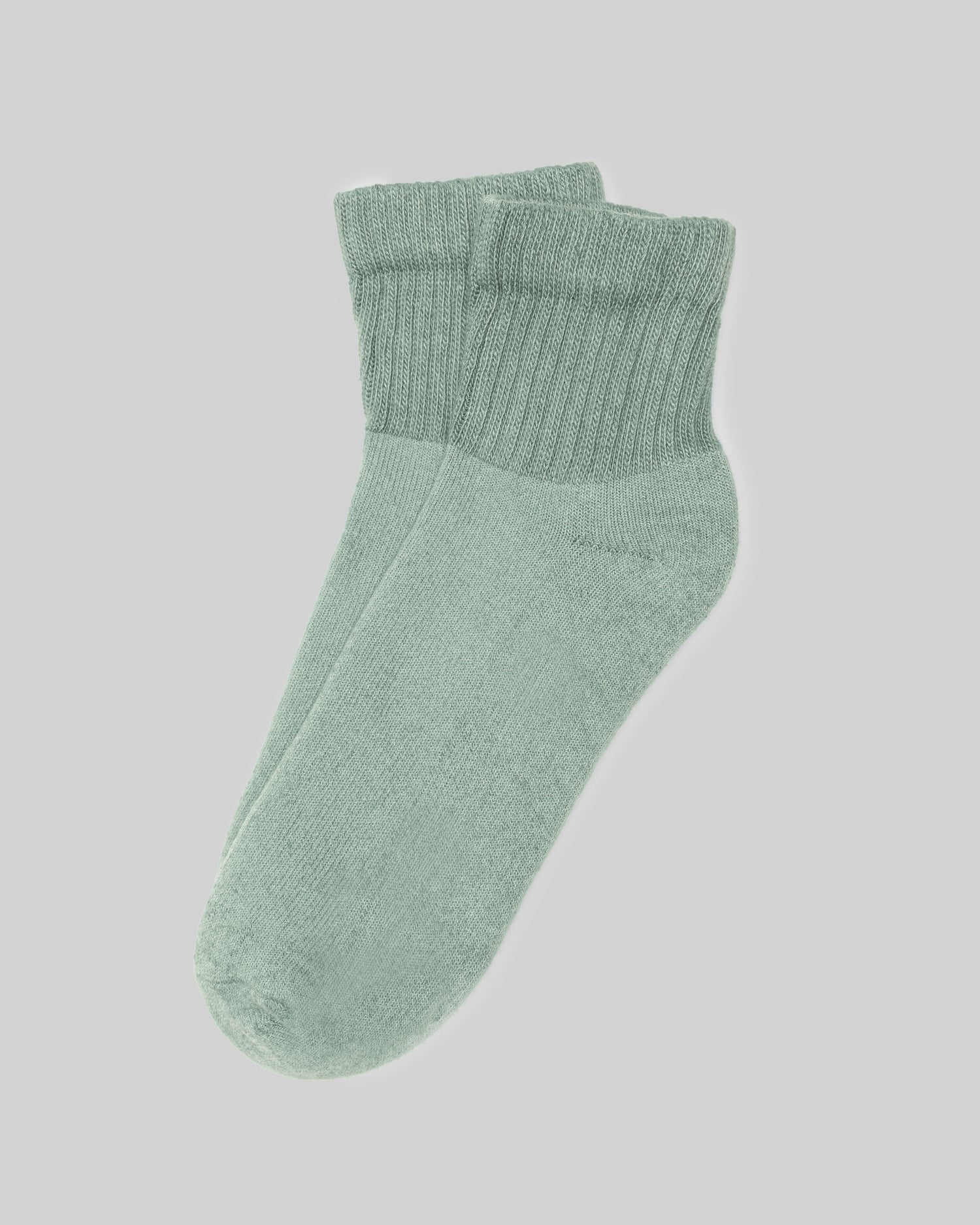 Solid Quarter Crew Socks - Image 6