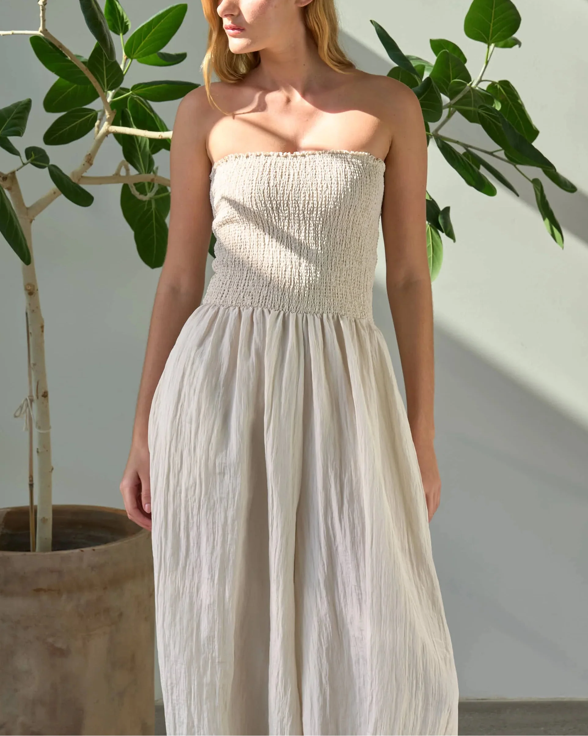 Sophie Jumpsuit in Milk - Image 3