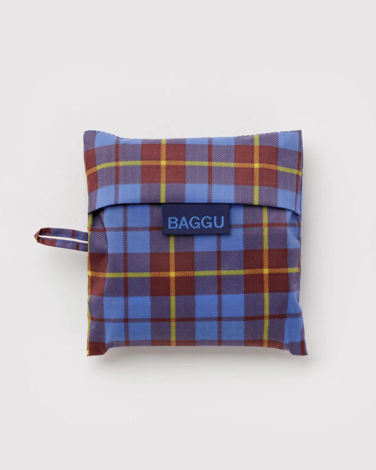 Standard Baggu in Blue Tartan - Image 3