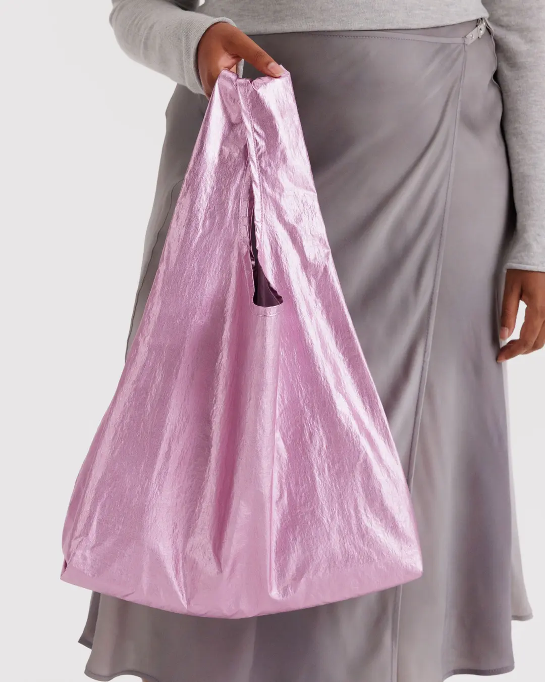 Standard Baggu in Blush Metallic - Image 2