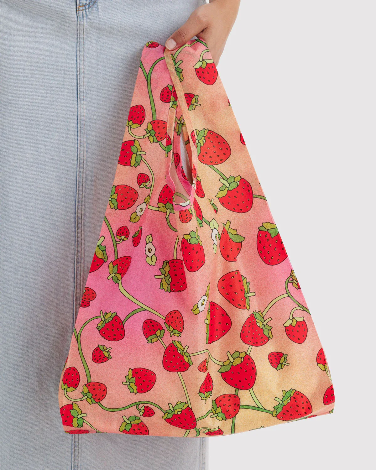 Standard Baggu in Strawberry Blossom - Image 2