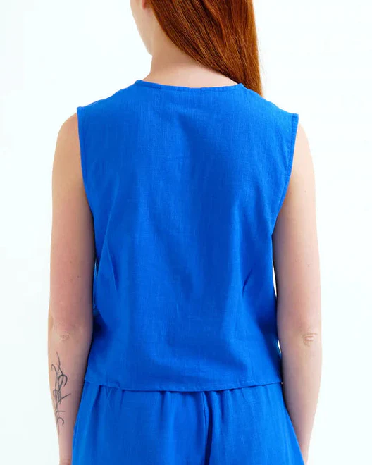 Starfish Top in Blue - Image 4