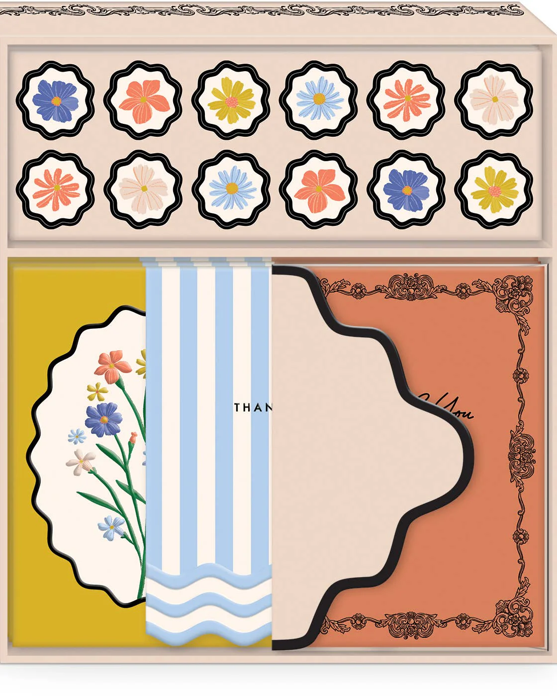 Stationery Set in Multi