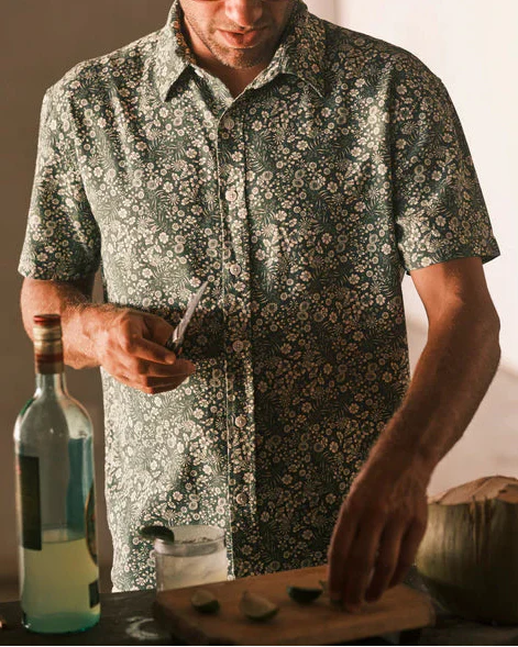 Summer Shirt in Forest Meadow - Image 2