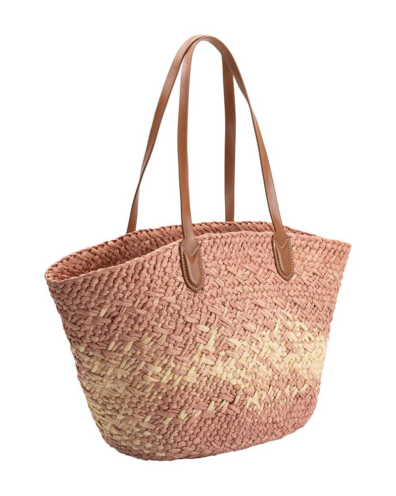 Sunset Bag in Blush Straw - Image 2