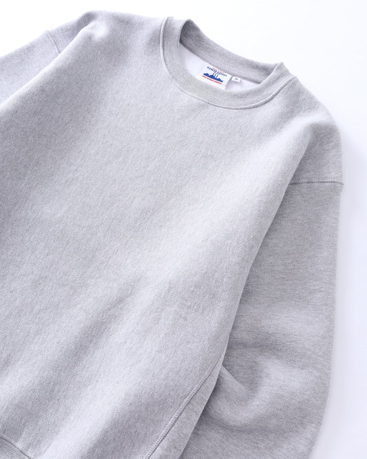 Super Weight Crewneck in Heather Grey - Image 4