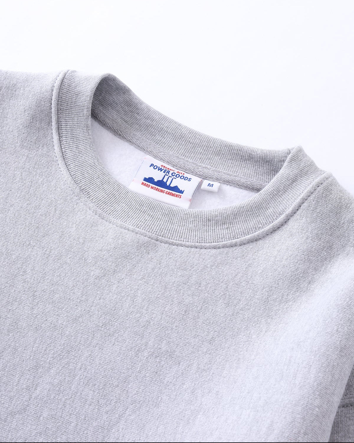 Super Weight Crewneck in Heather Grey - Image 5