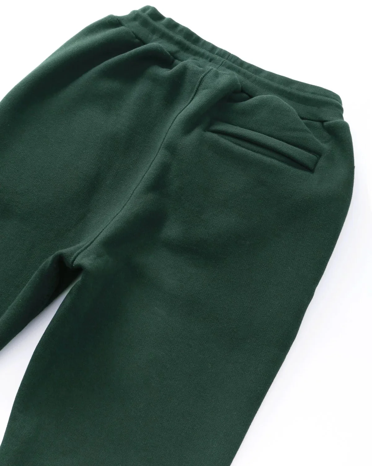Super Weight Sweatpants in Forest Green - Image 4