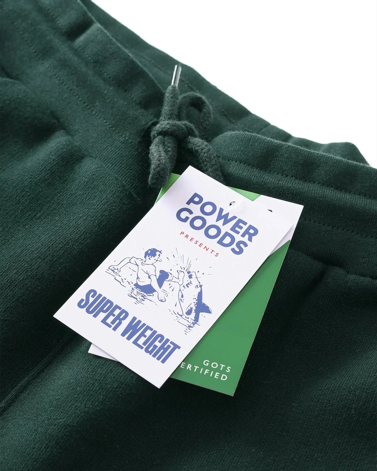 Super Weight Sweatpants in Forest Green - Image 5