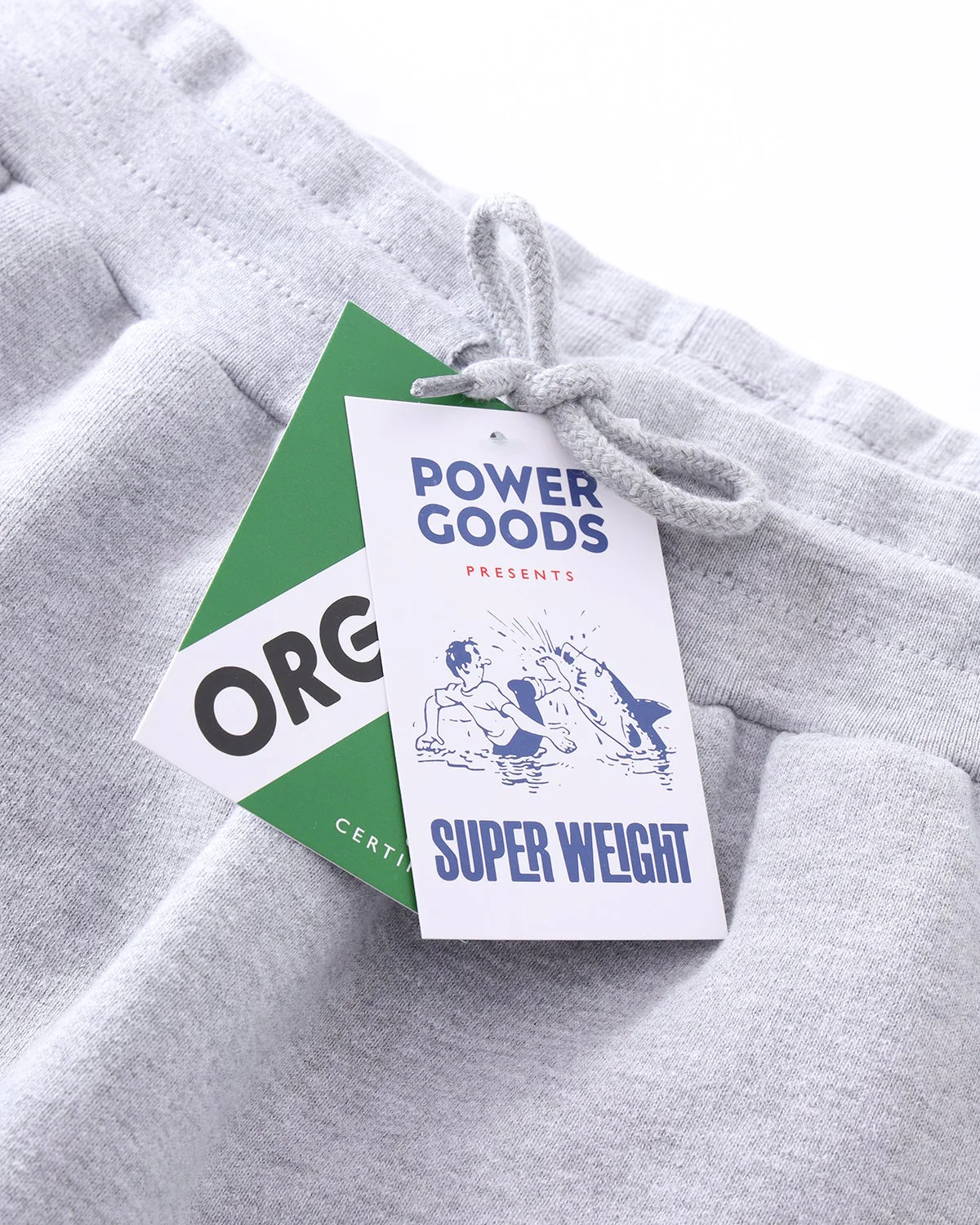 Super Weight Sweatpants in Heather Grey - Image 5