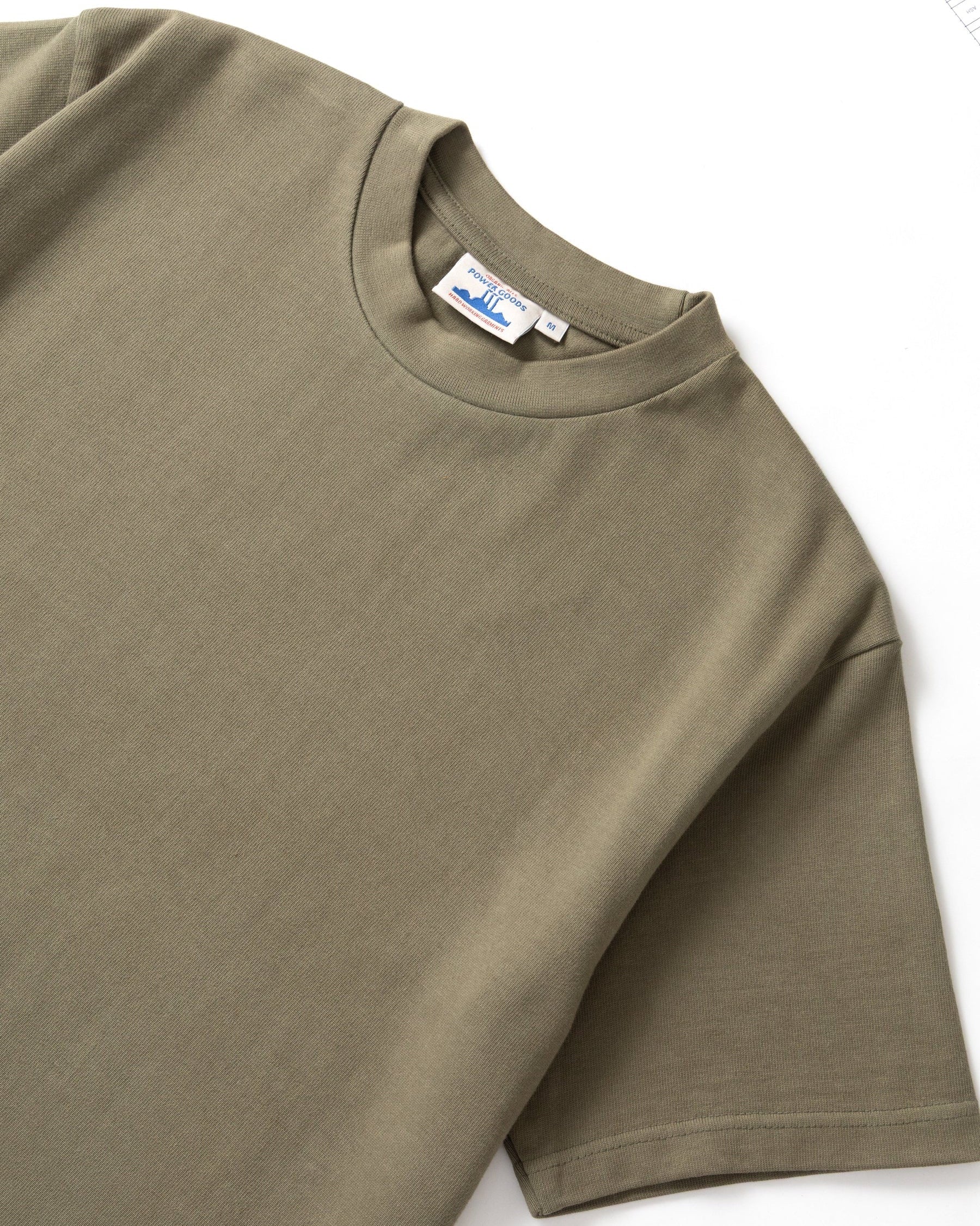 Super Weight Tee in Olive - Image 3