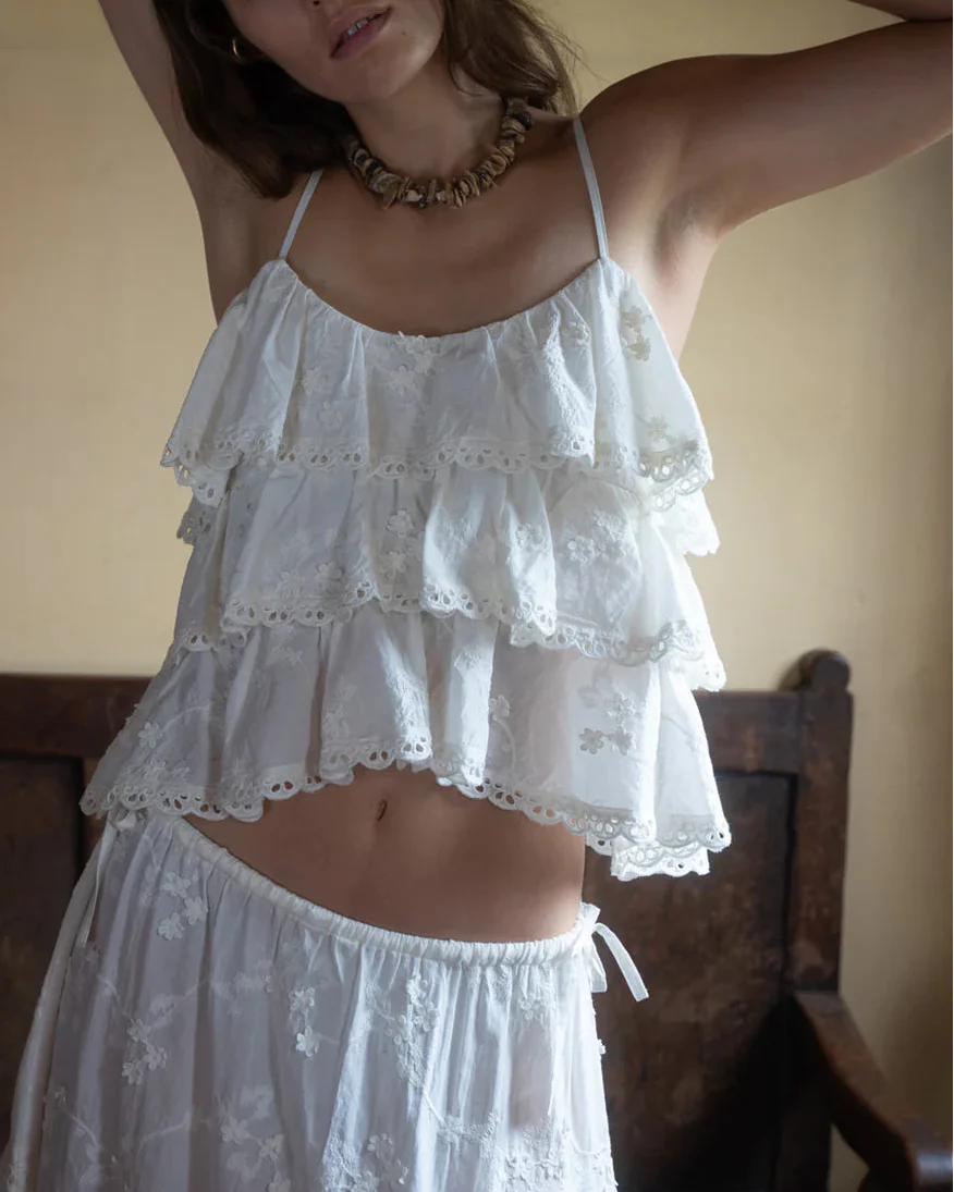 Suze Top in White