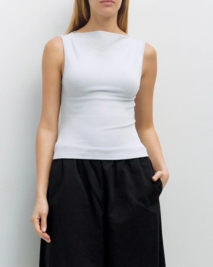 Suzy Top in Blue - Image 2