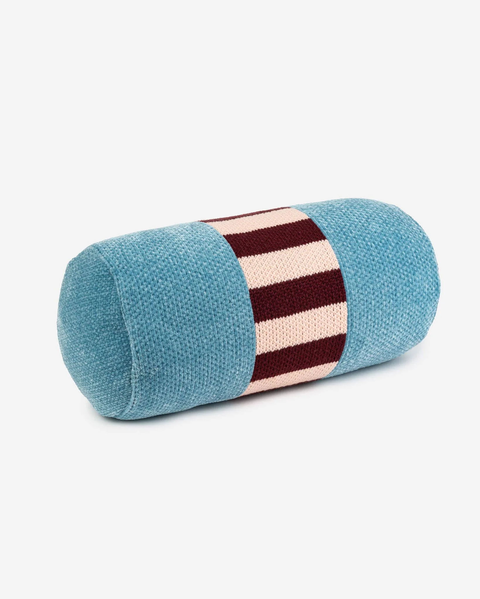 Tile Patch Chenille Bolster Pillow - Image 3