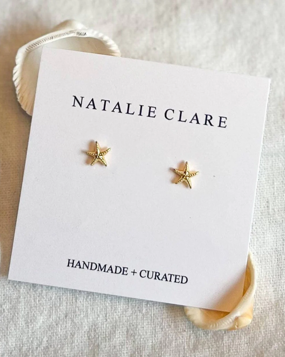 Tiny Starfish Studs