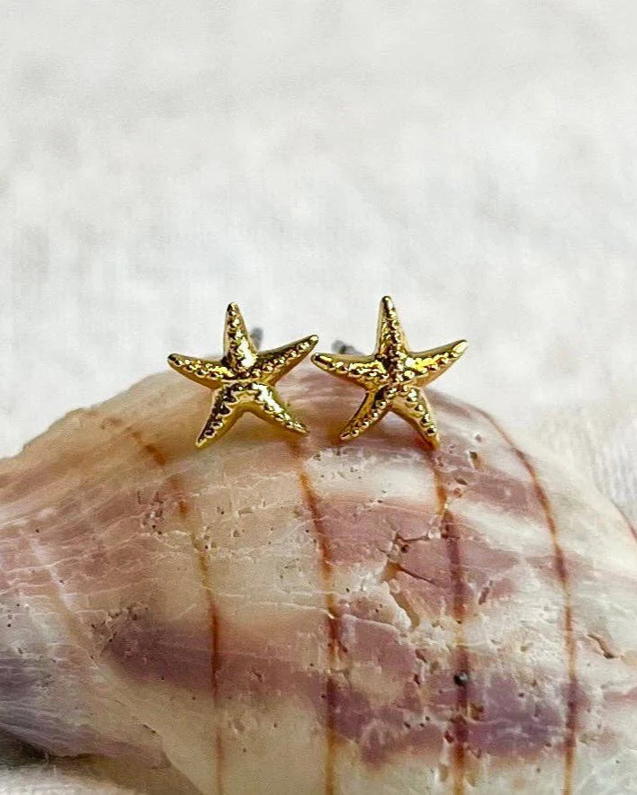 Tiny Starfish Studs - Image 3