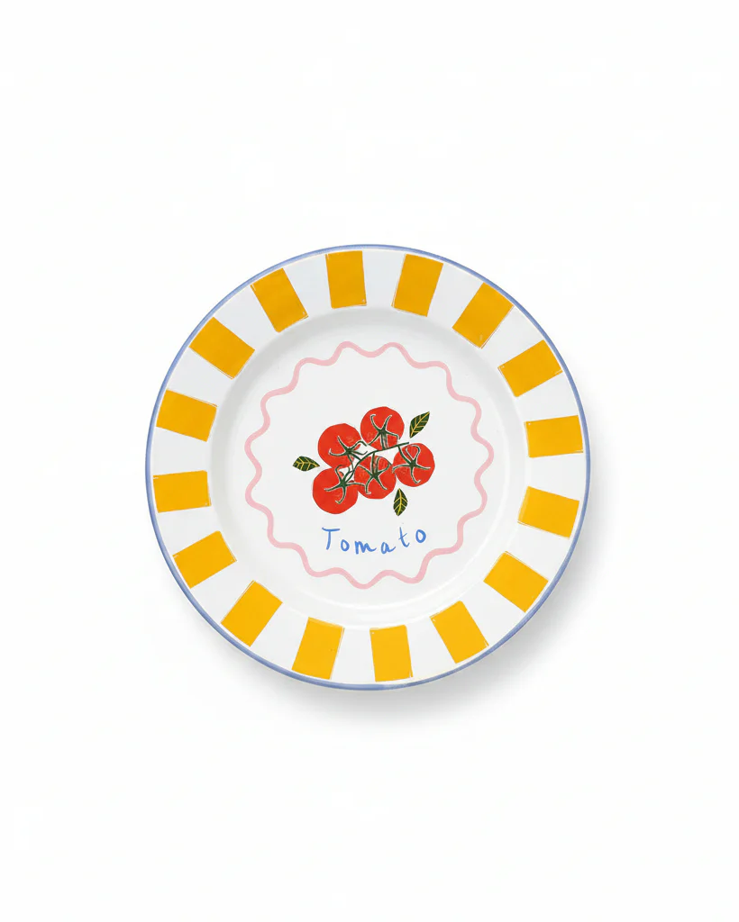 Tomato Enamel Plate - Image 2