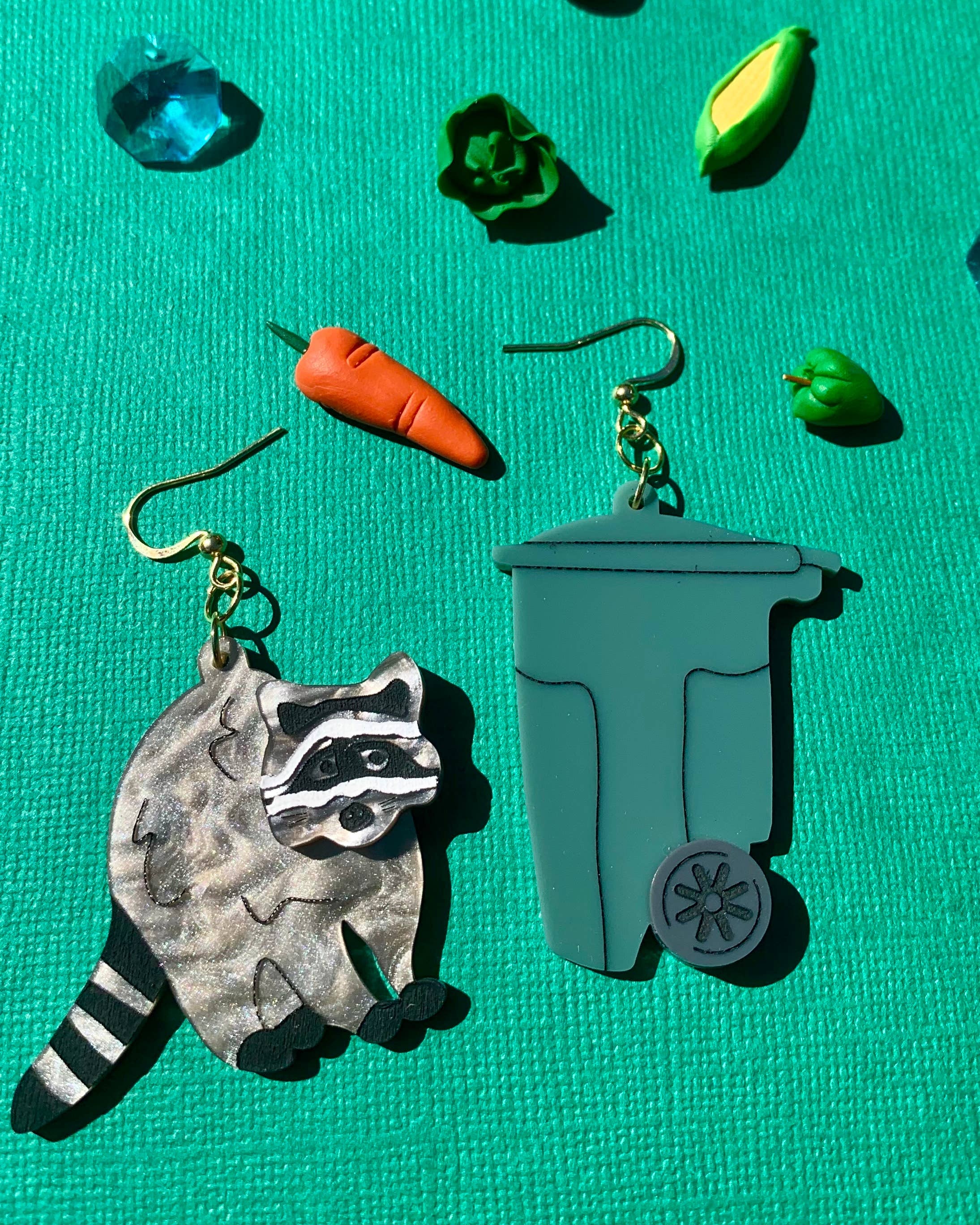 Trash Panda Earrings - Image 3