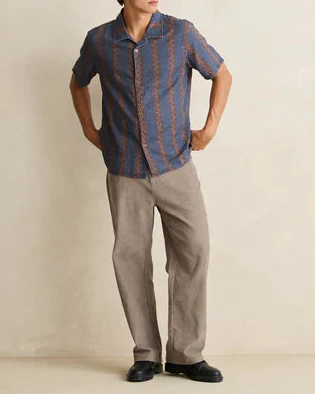 Tremolo SS Shirt in Blue - Image 2