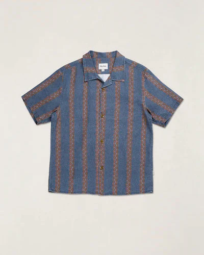 Tremolo SS Shirt in Blue - Image 4