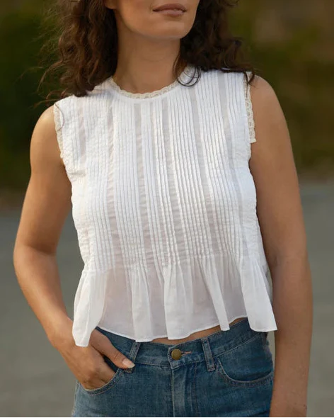 Tucker Top in White