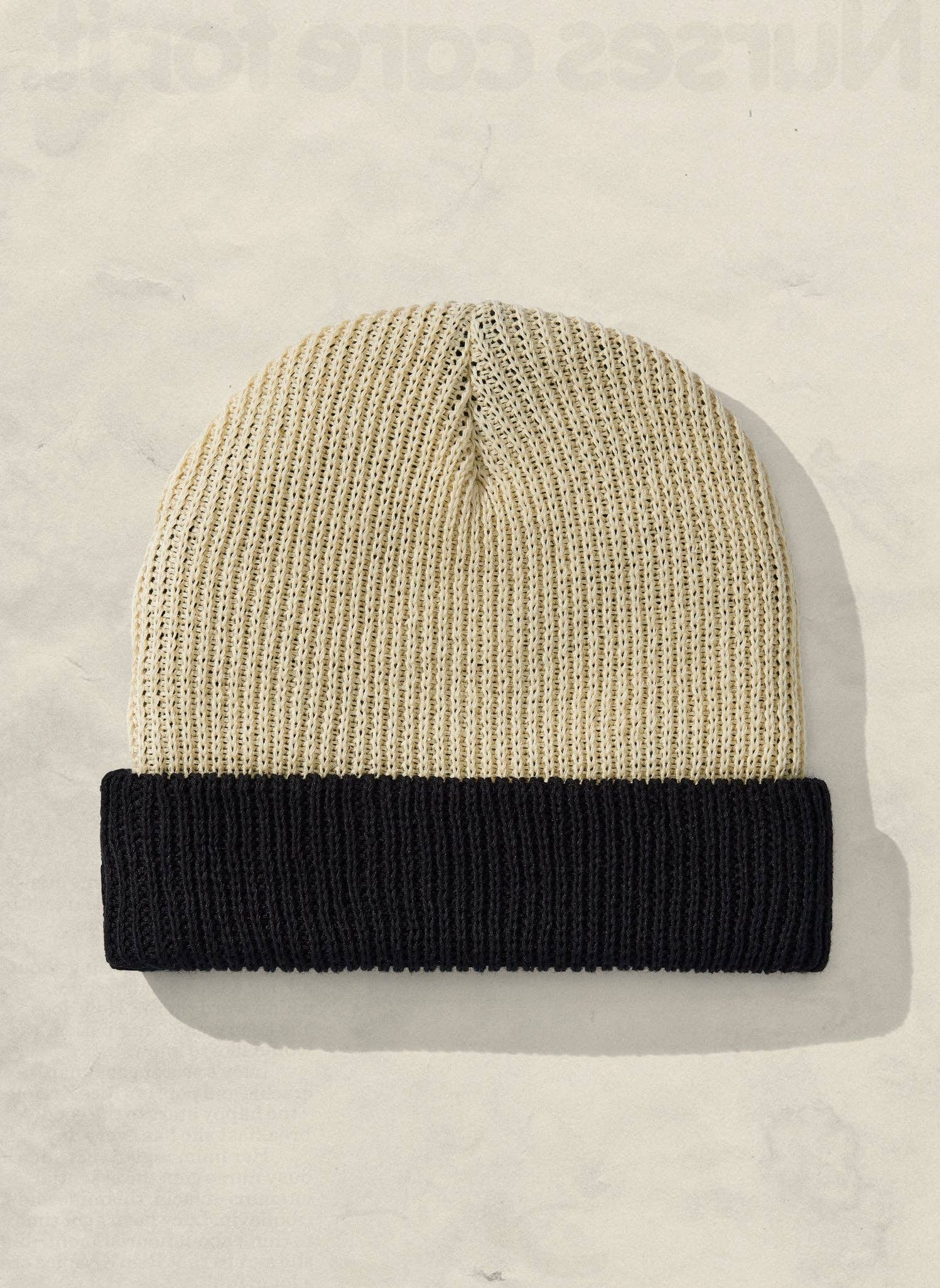 Two Tone Slacker Beanie - Image 3