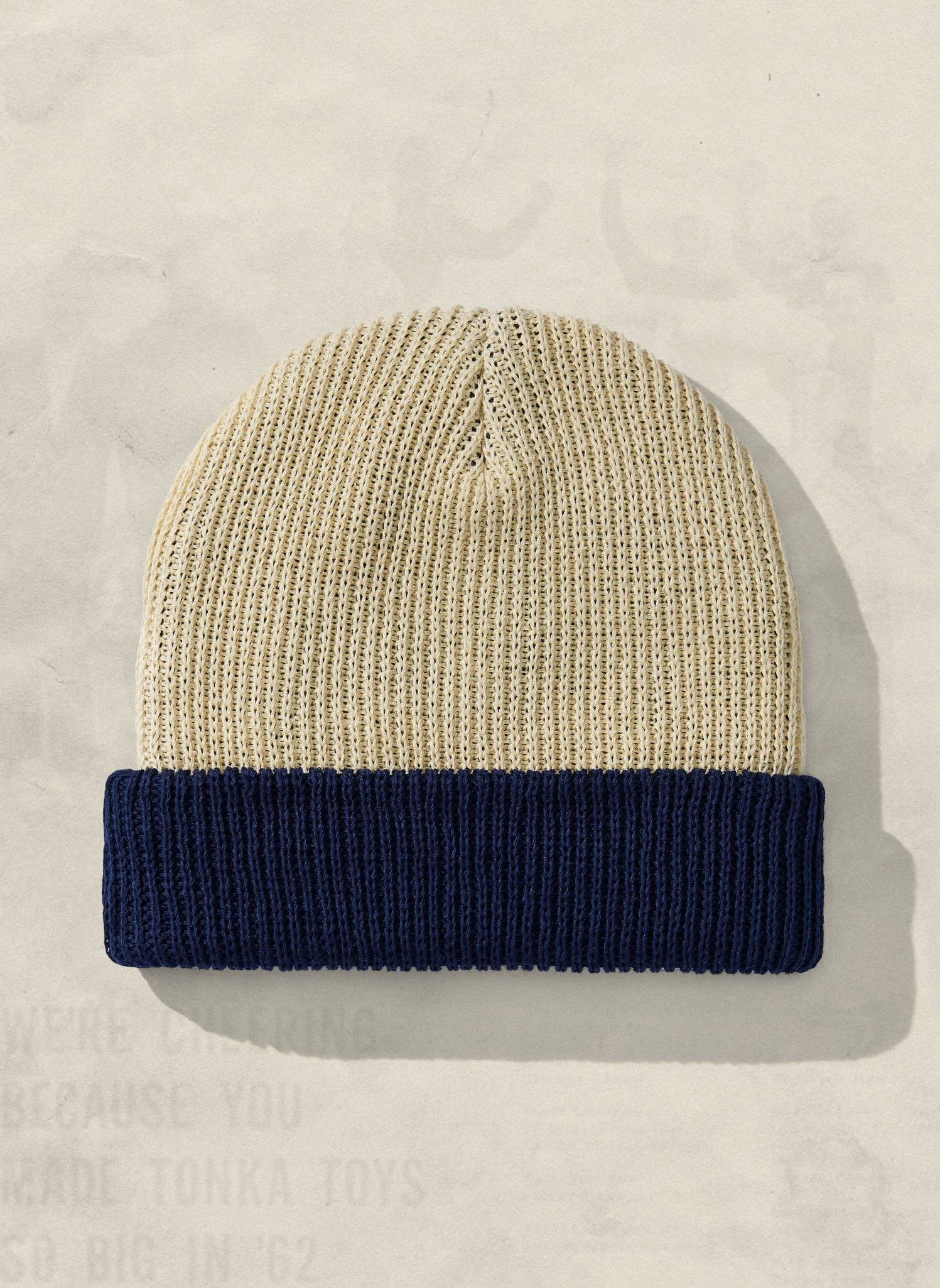 Two Tone Slacker Beanie - Image 5