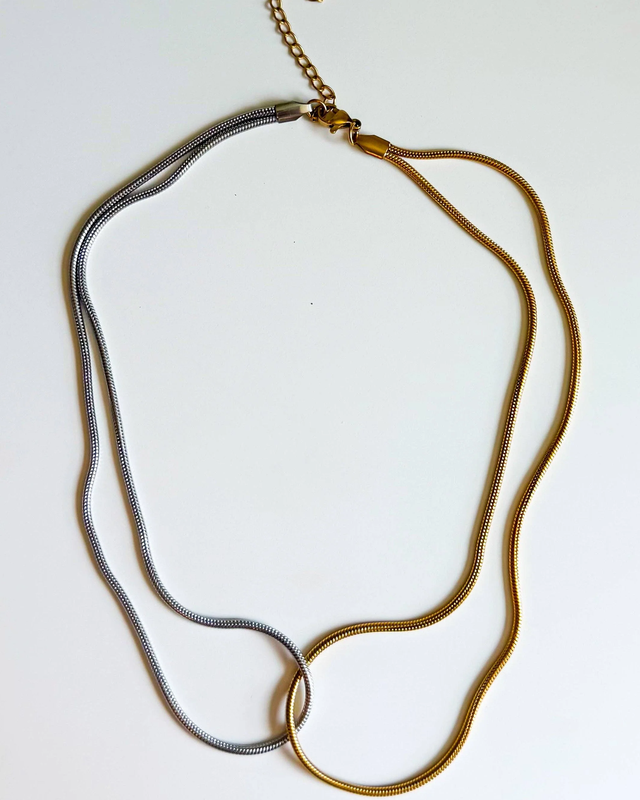 Two Tone Snake Chain