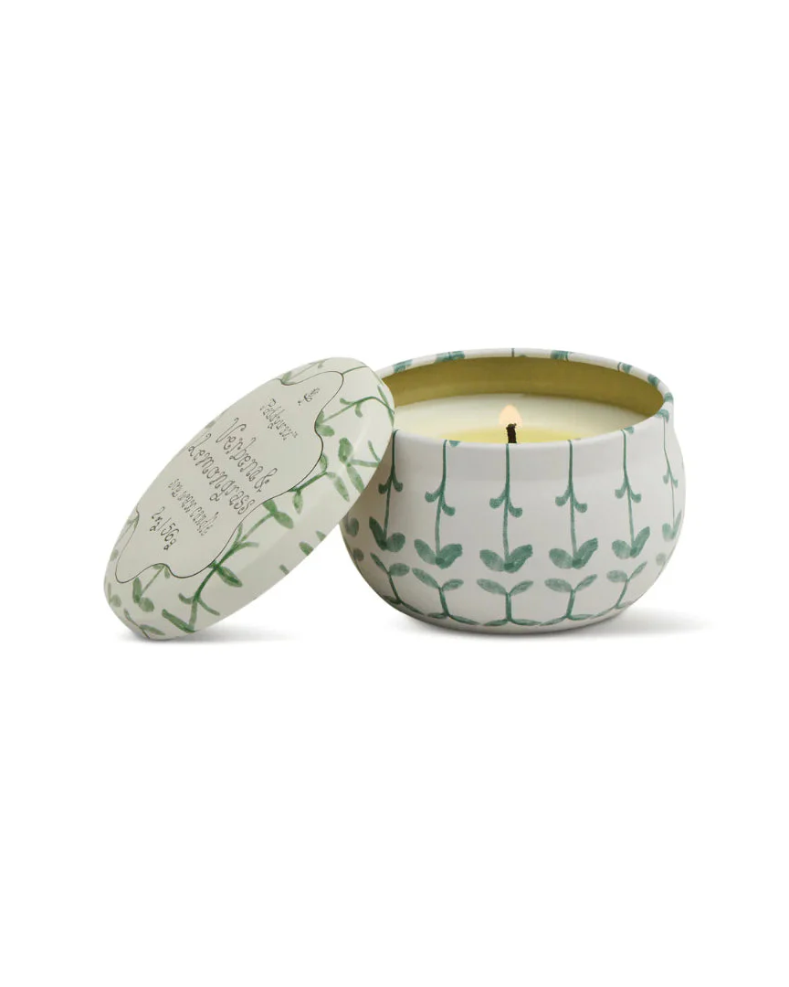 Verbena & Lemongrass Tin Candle