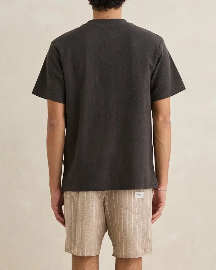 Vintage Terry SS T-Shirt in Vintage Black - Image 4