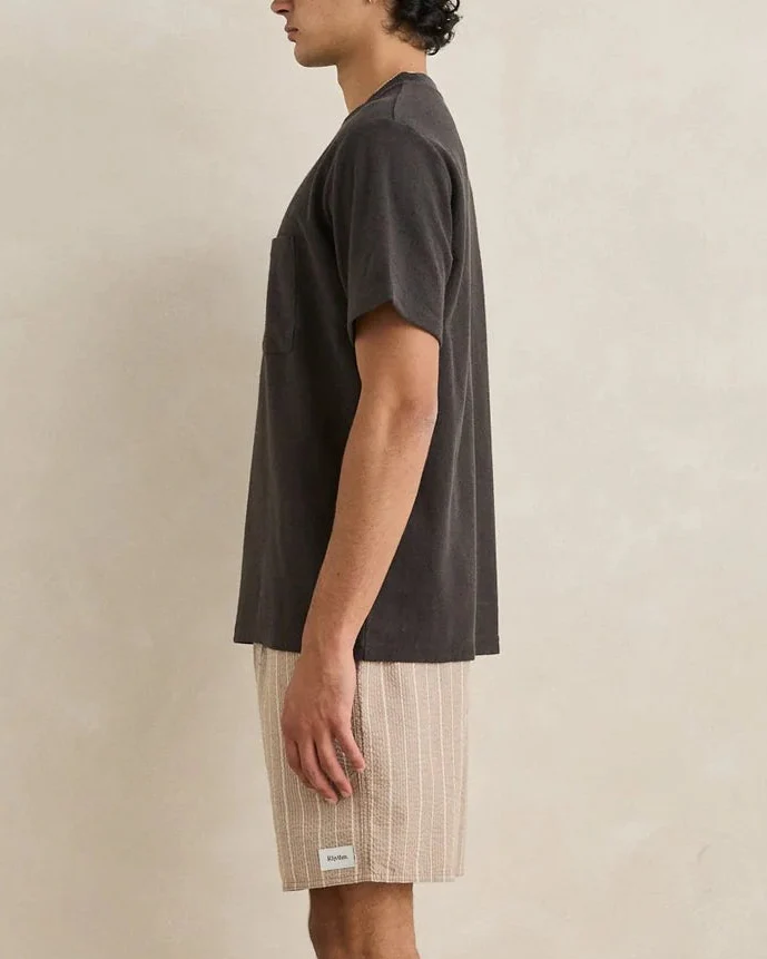 Vintage Terry SS T-Shirt in Vintage Black - Image 5