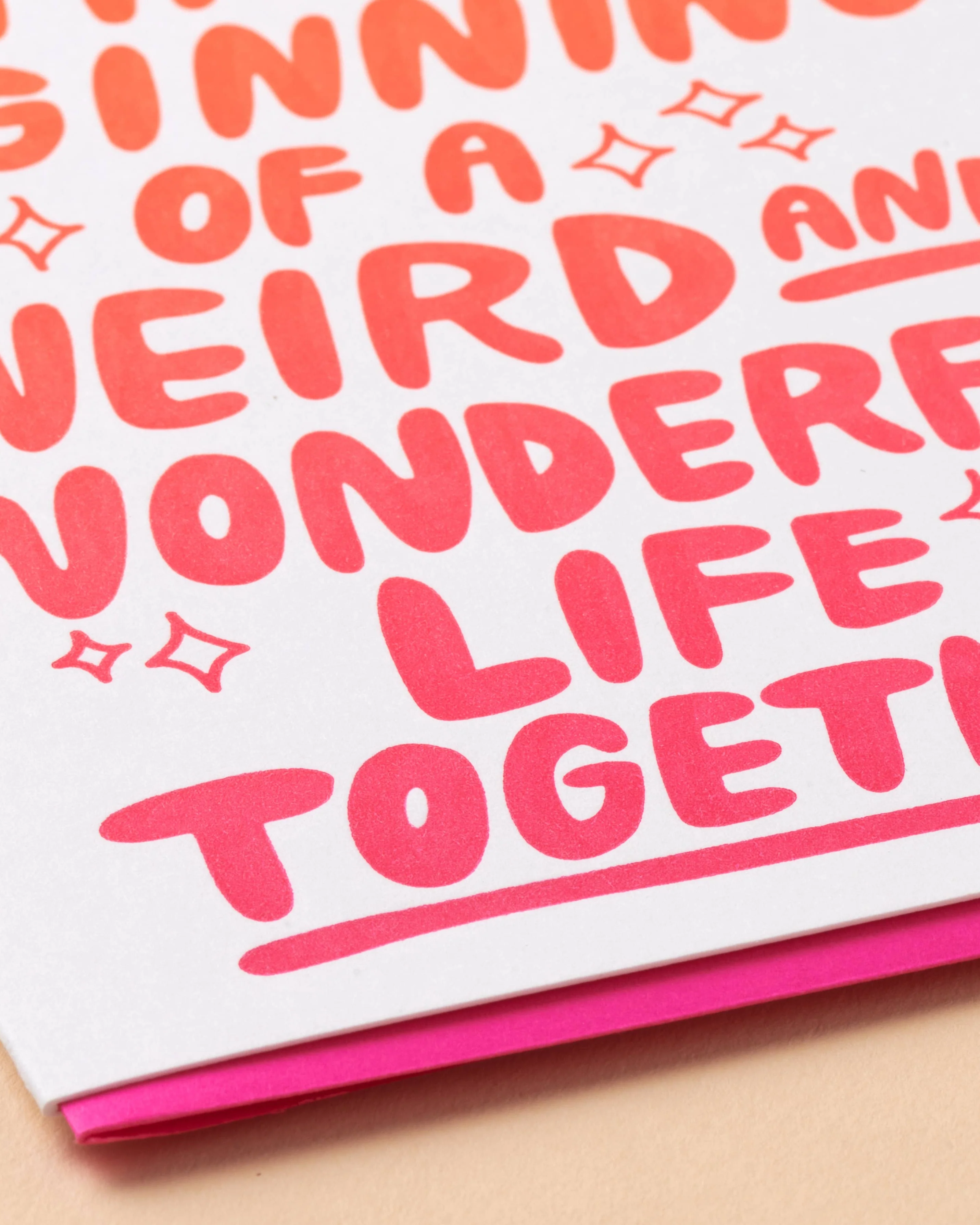 Weird & Wonderful Wedding Card - Image 2