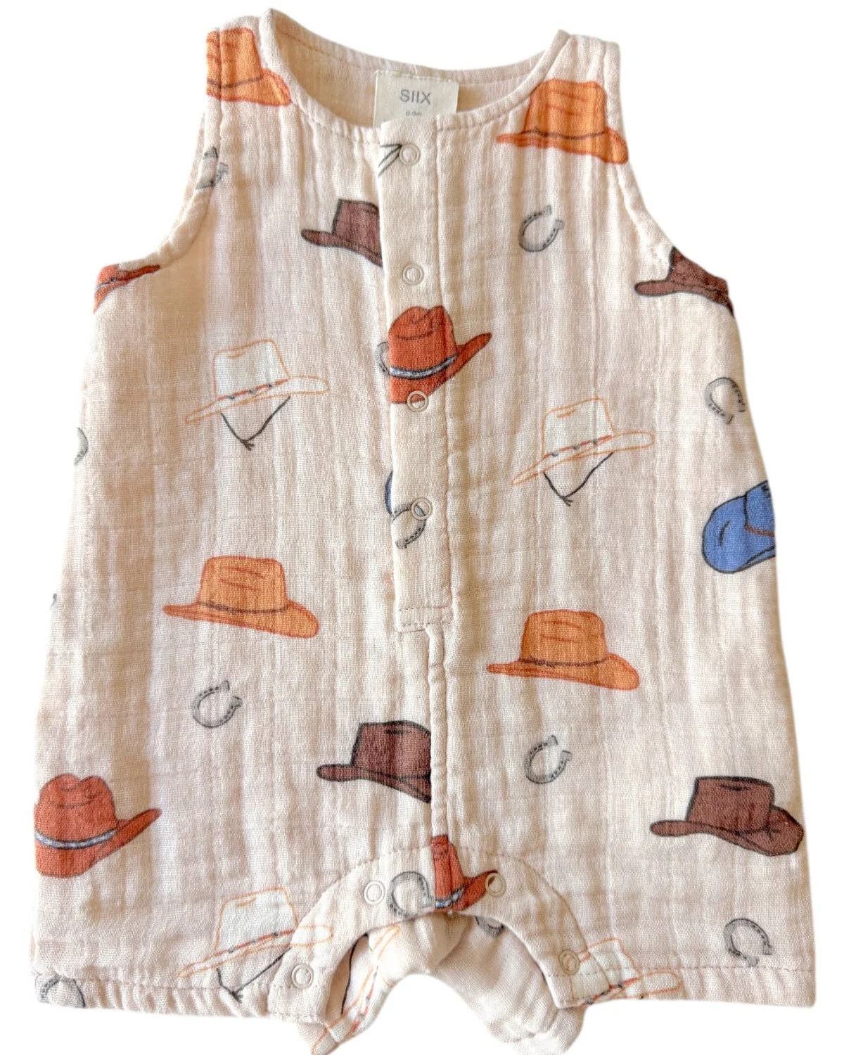 Shortie Romper in Western