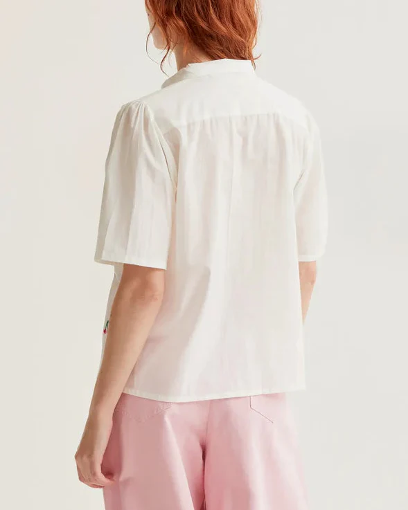 White Cherries Print Shirt - Image 2