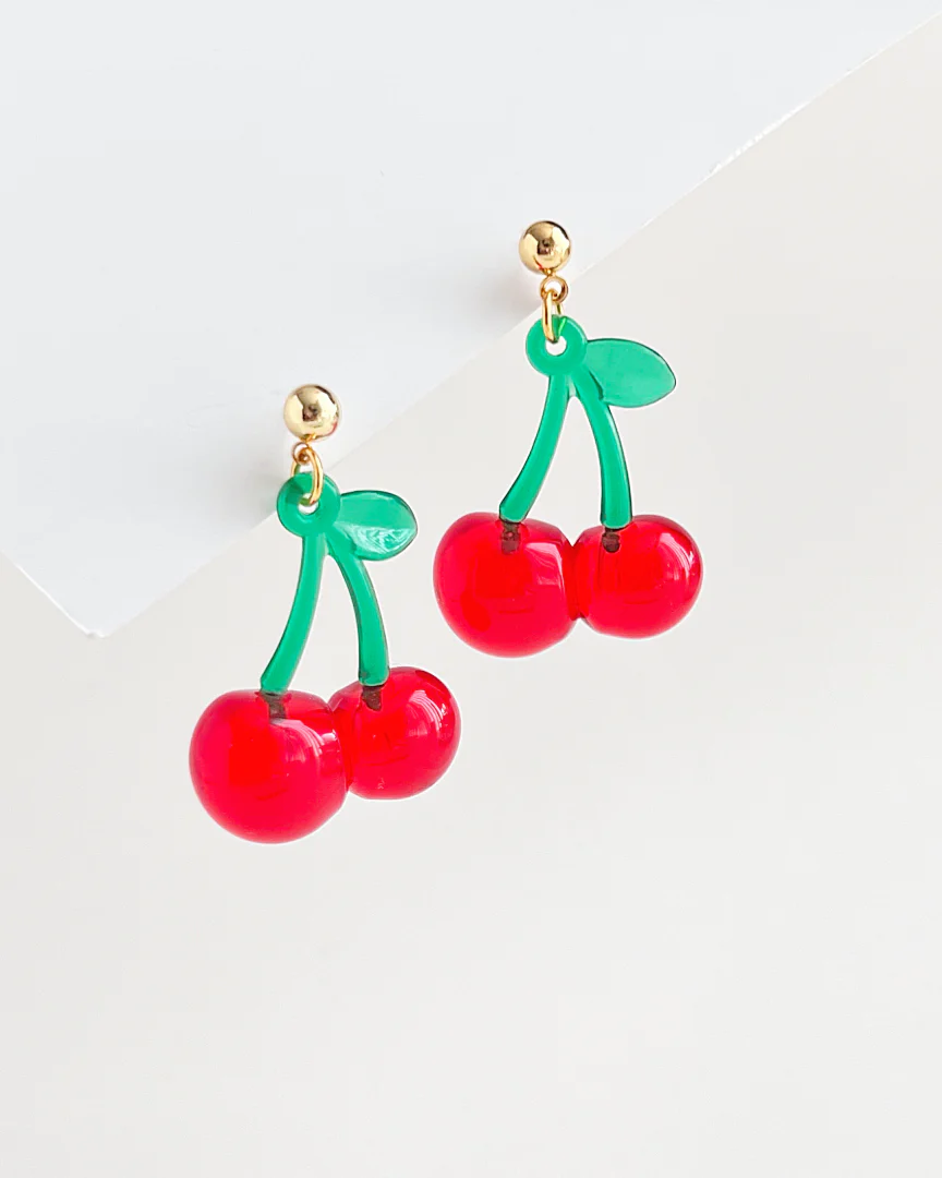 Yummy Cherry Earrings